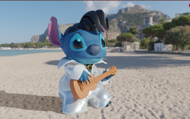 STITCH ELVIS PRESLEY STL
