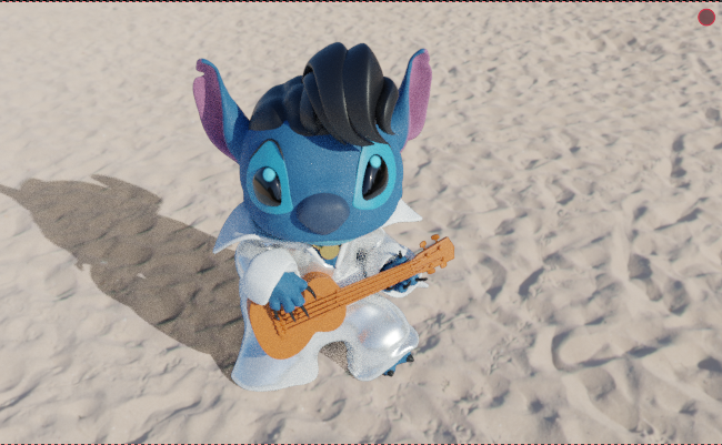 STITCH ELVIS PRESLEY STL